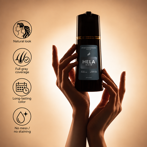 PPD-Free Instant Hair Dye Shampoo