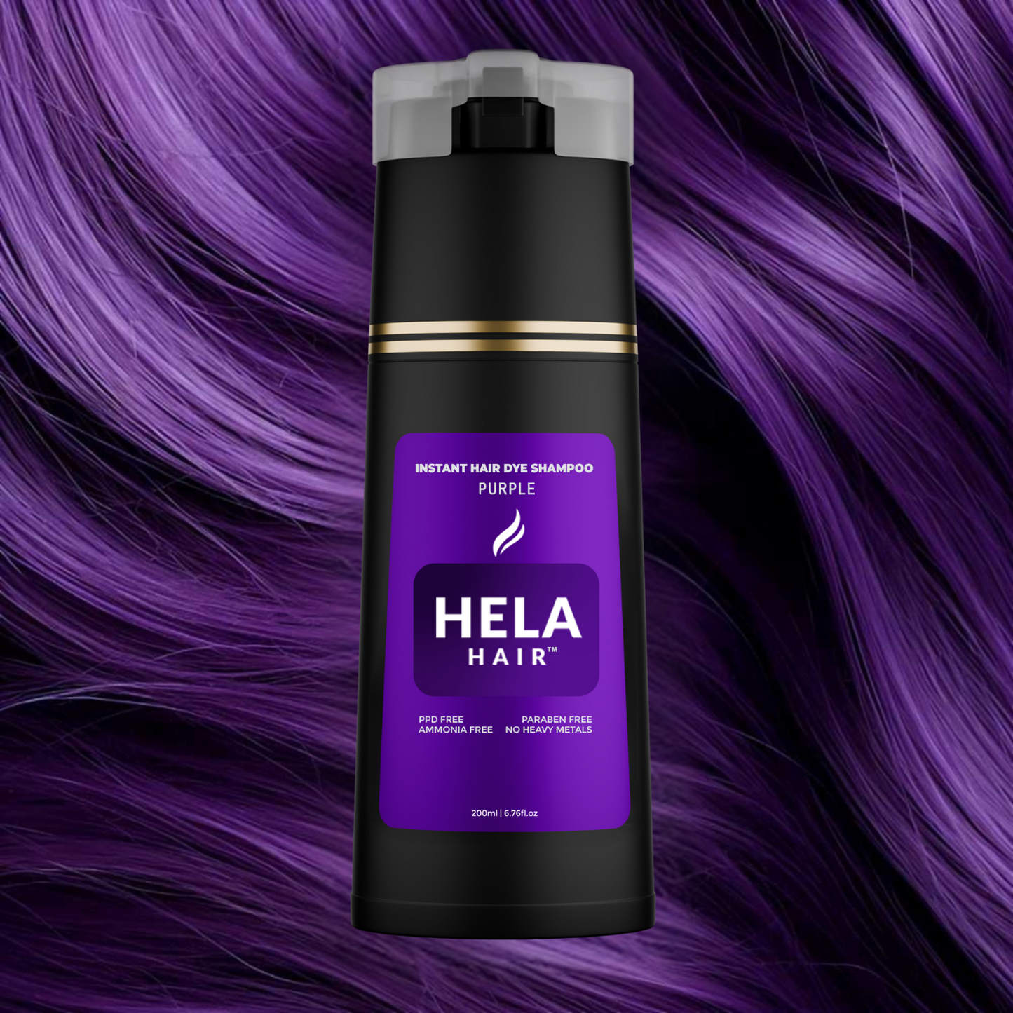 Hela Hair™ - Instant Hair Dye Shampoo